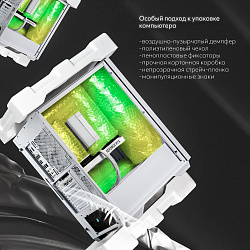 Системный блок Intel Core i5-14400F (NVIDIA GeForce RTX 4090 24 Гб, RAM 32 ГБ DDR5, 1000 ГБ SSD), белый