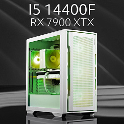 Системный блок Intel Core i5-14400F (AMD Radeon RX 7900 XTX 24 Гб, RAM 32 ГБ DDR5, 2000 ГБ SSD), 