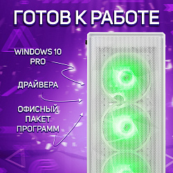 Системный блок Intel Core i5-4570 (NVIDIA GeForce RTX 3050 8 Гб, RAM 32 ГБ DDR3, 256 ГБ SSD), белый