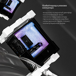 Системный блок Intel Core i3-10100F (NVIDIA GeForce RTX 4060 8 Гб, RAM 16 ГБ DDR4, 1000 ГБ SSD), черный